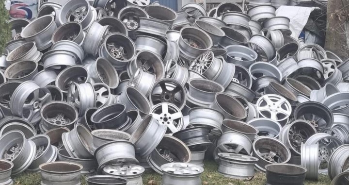 aluminum wheel scrap5 aluminum wheel scrap5